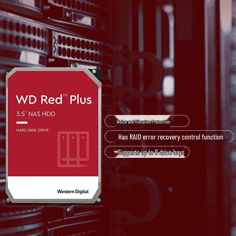 WD Red Plus 6TB NAS Hard Drive Kit