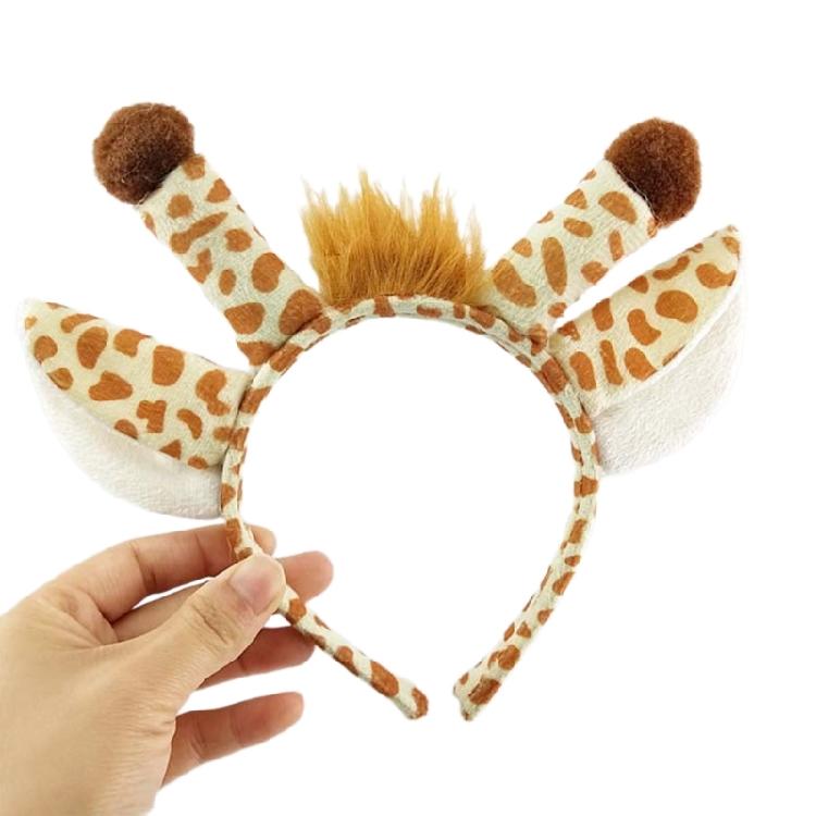 Animal Dress up Kits Hairband, Tail, and Bowtie for Kids Birthday Parties