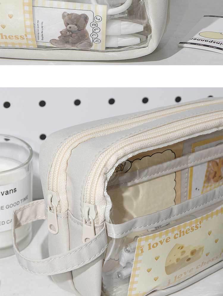 2024 Large Capacity Pencil Case for Girls: Stylish, High-Value Student Box with Advanced Design for Elementary School