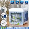 DC5V-9V Mini Portable Air Conditioner USB Fan Convenient Humidifier Purifies 4.5W Personal Space Air Cooler Cooling  for Office Home Desktop