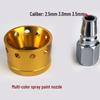 Multi-Color Paint Spray Gun Kit with 10L Pressure Pot