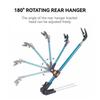 Super Hard Thickened Fishing Rod Holder Adjustable Extended Ground Plug Stable for Long Time Fishing Sessions