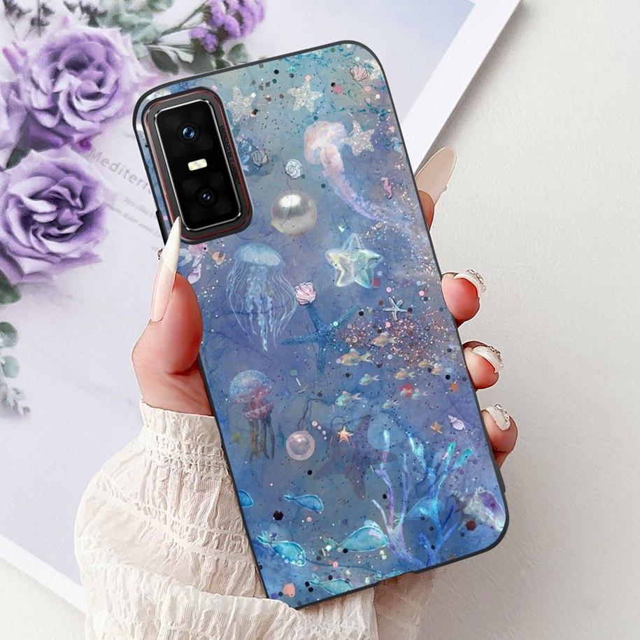 For Infinix GT 30 Pro 5G Case Cool Dragon Carp Love Heart Cartoon Shockproof Silicone Soft Cover For Infinix GT30Pro X6873 Funda