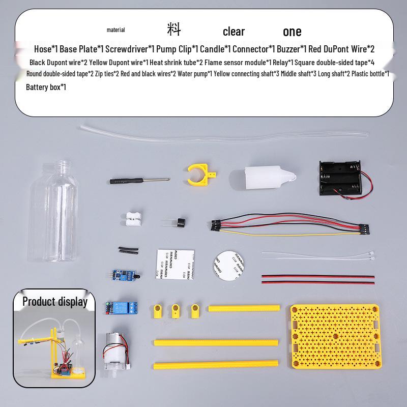 Flame Induction Alarm: DIY Invention Kit for Young Innovators