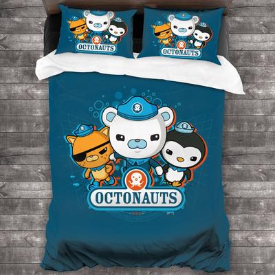 Octonauts Beding Set Single Twin Ful Quen King-Sized Dimensionsd Dimensions Bed Linen Set Aldult Kid Bedrom Duvetcover Sets 3D Print Anime Octonauts