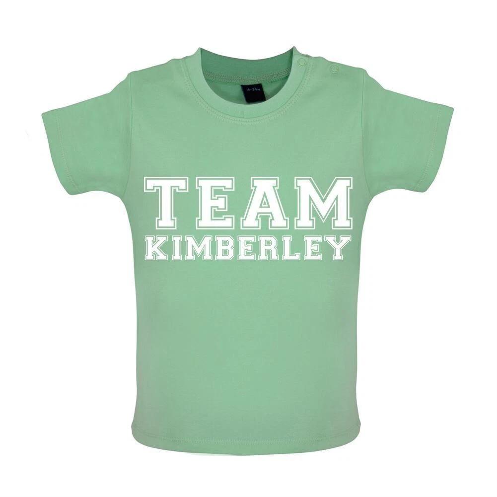 Team Kimberley - Baby T-Shirt / Babygrow - Gig Pop Tour Walsh Girls Singer 140