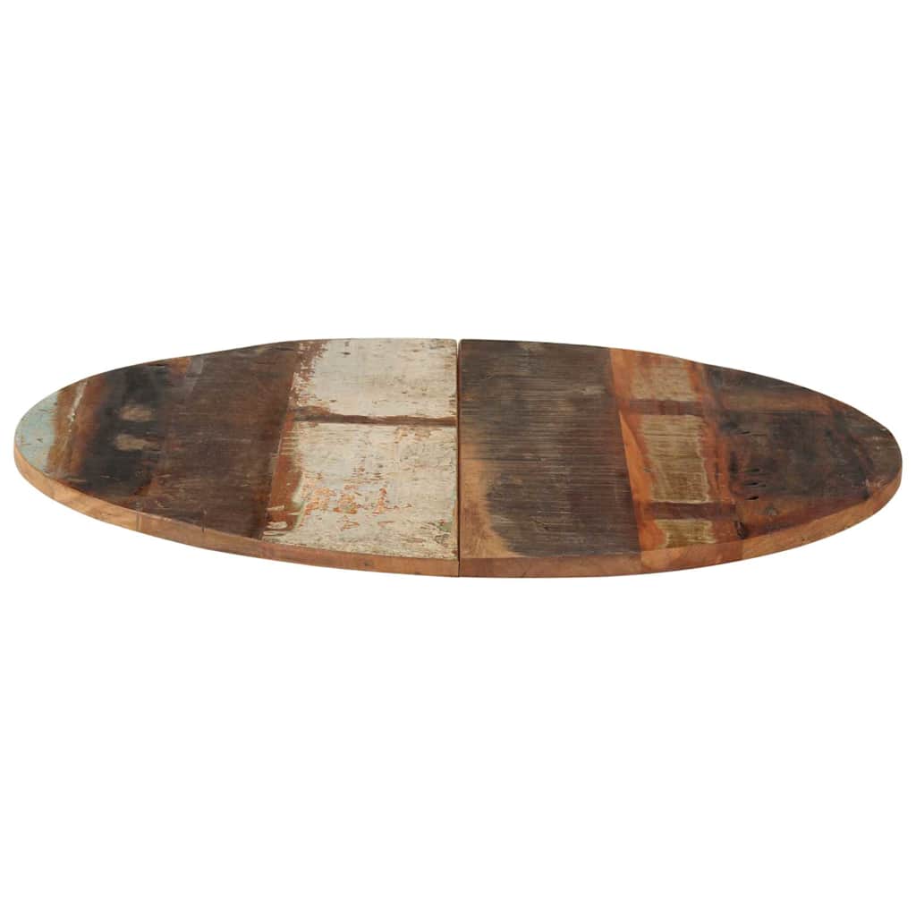 Round Table Top 70 Cm 15 16 Mm Reclaimed Solid Wood