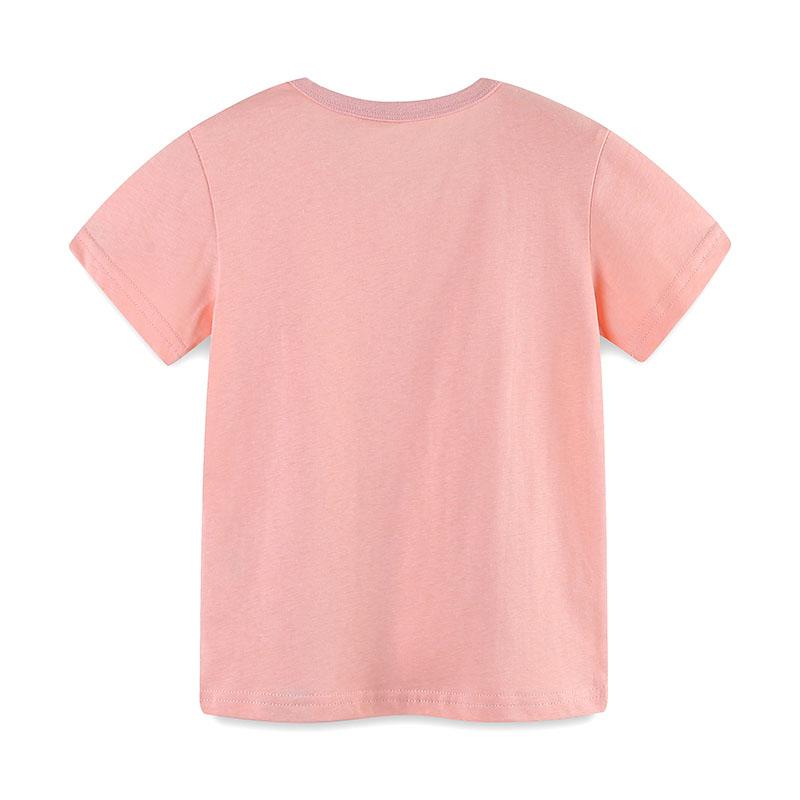 Little Maven Children's Clothing Summer Tops New Cute Kids Clothes Toddler Girls Tees Cartoon Animals T Shirts Cotton