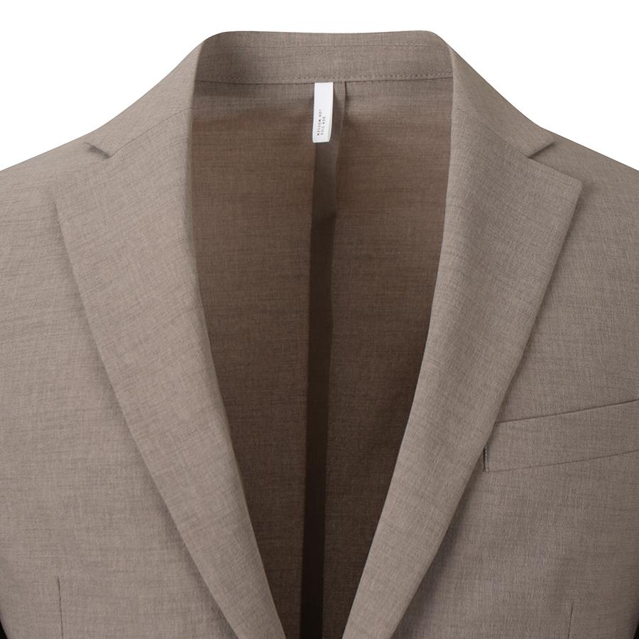 Sieg Hopsack Two-Button Setup Jacket Beige (Piead4024)