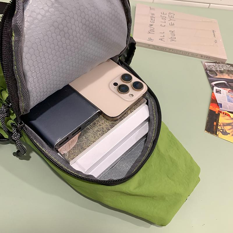 Small Backpack Unisex Outdoor Riding Chest Bag Sports Multifunctional Shoulder Bag