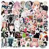 10/50Pcs Anime SPY X FAMILY Stickers Spy Family Graffiti Stickers for DIY Luggage Laptop Skateboard Motorcycle Bicycle Stickers