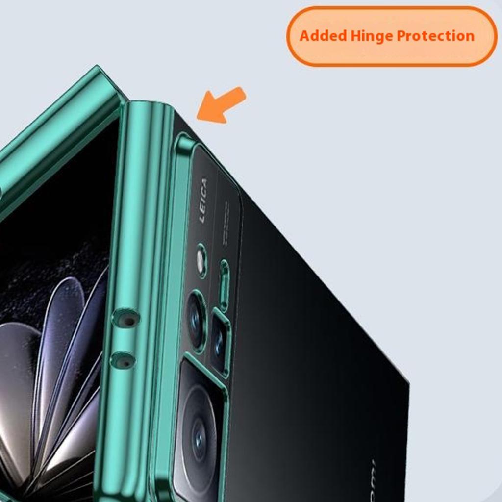 Für Xiaomi Mix Flip 5G Hülle Galvanisiert Transparentes PC Handyhülle