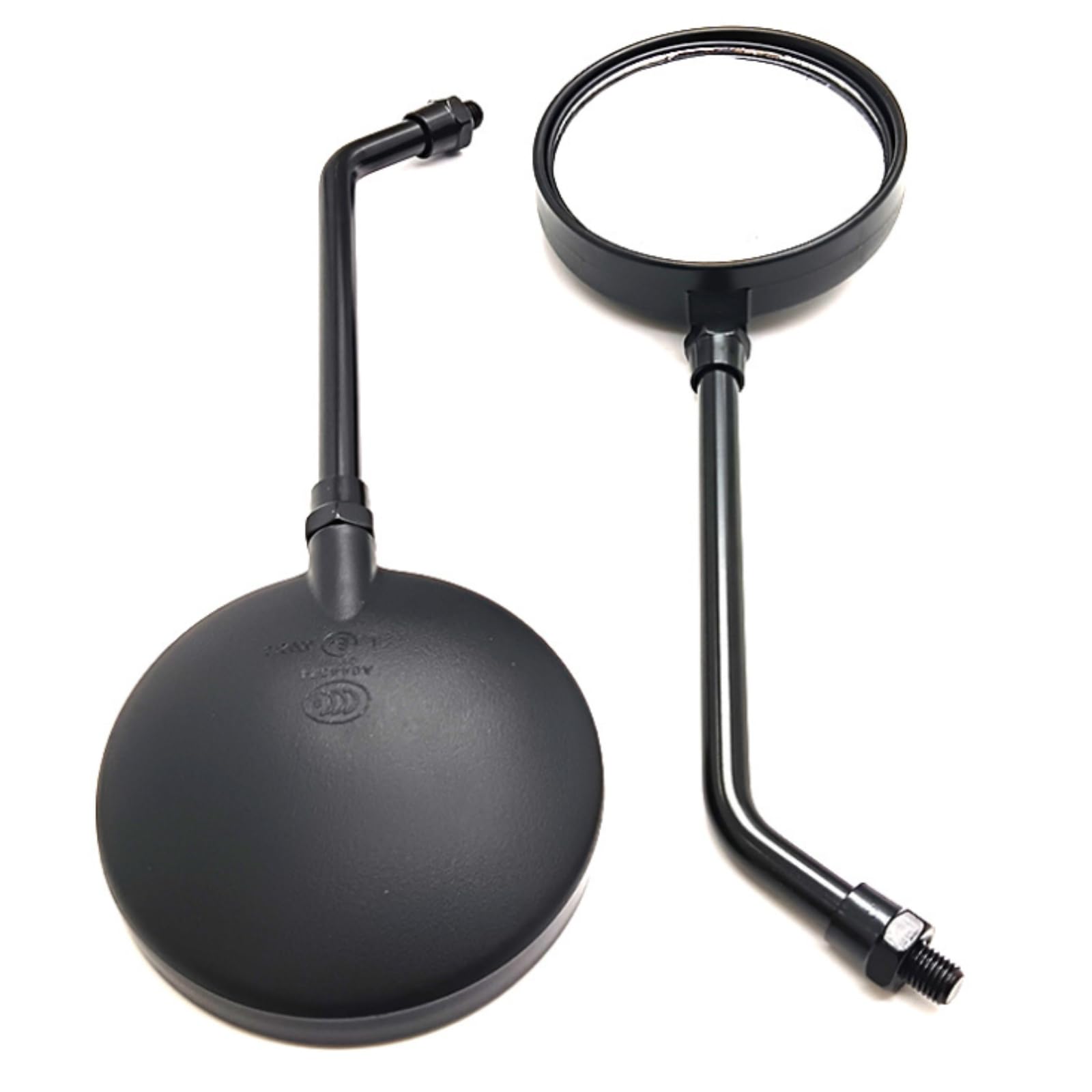 

[Deepa Ribusu] Z2 Зеркало, Комплект левого и правого, 0,4 дюйма (10 мм), Позитивный винт, чёрный