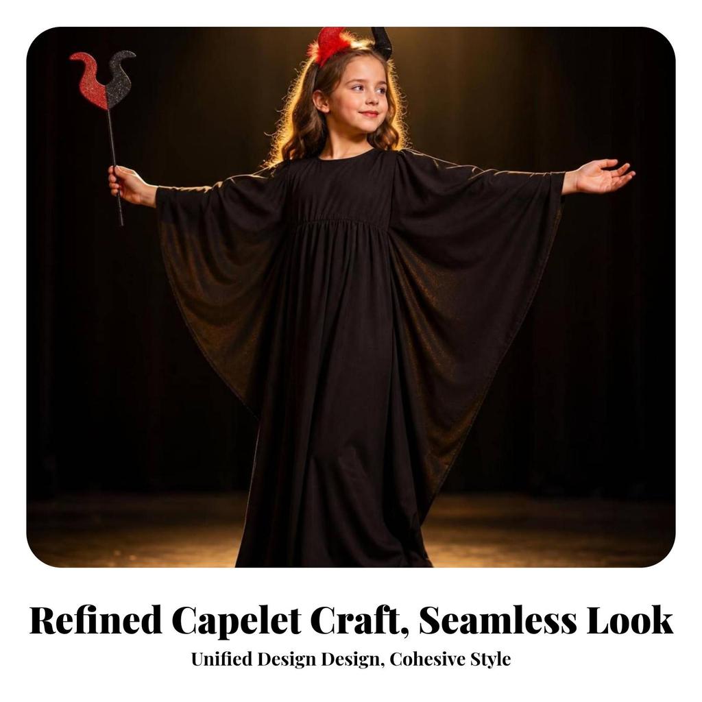 Cosplay Performance Dress Machine Washable Gown Simple-on and off Outfit Stretch