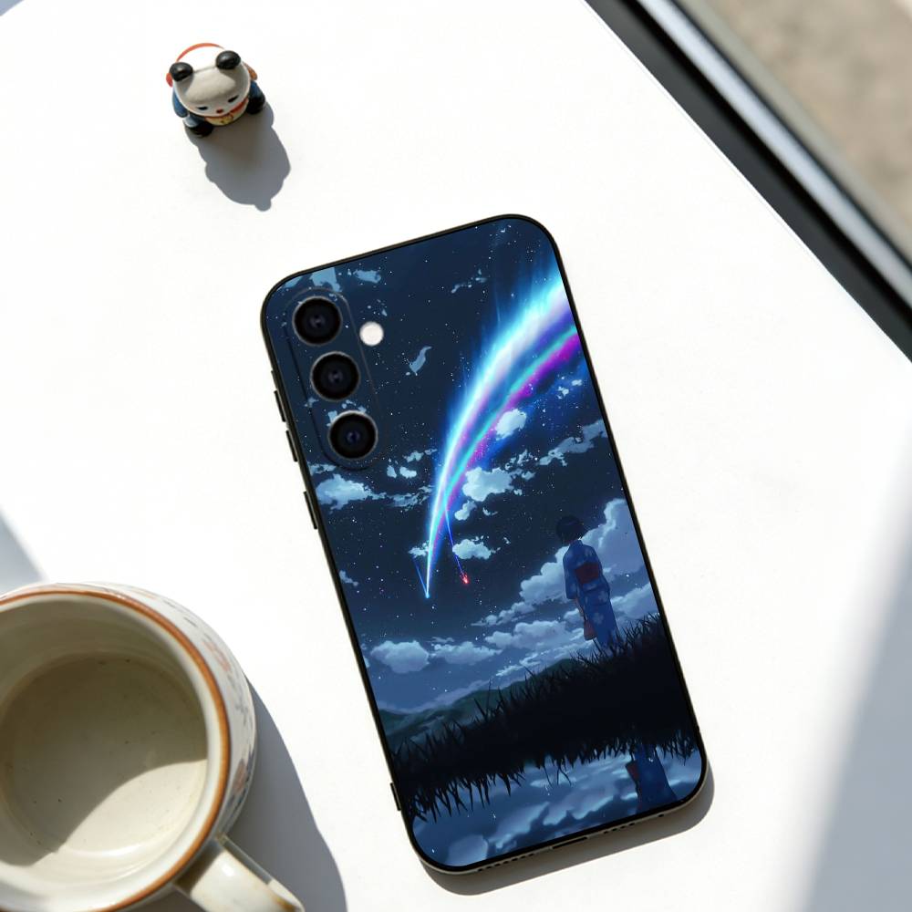 Your Name Phone Case For Samsung Galaxy A73,A72,A71,A70,A53,A52,A51,Others Soft Black Cover