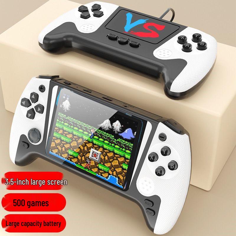 2025 Handheld Game Console: 500 Games, Large Screen, Joystick, Double Player, Connects to TV, Nostalgic Children's Toy Gift