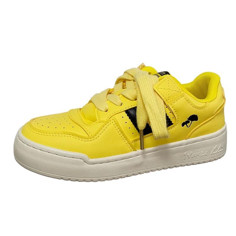 High Value Niche Original Retro Sports Board Shoes Women's Platform White Shoes Versatile Street Shooting Chic Hong Kong Style Shoes Tide