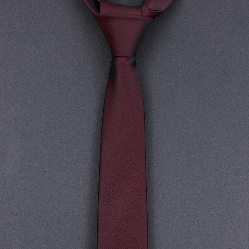 Бордовый Жених Свадебный Бордовый Шафер Платье Деловая Застежка-Узел Свободный Мужской Галстук Свадебный