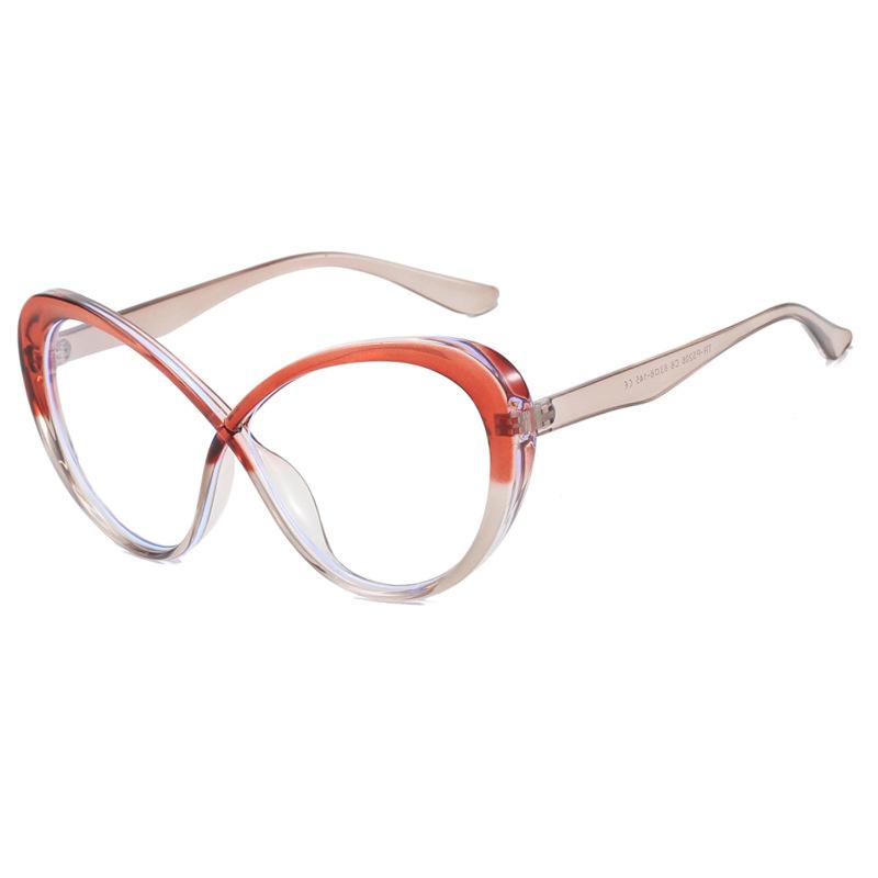 

TR90 Transparent Computer Glasses Frame For Ladies For Gents Anti Blue Light Polygon Eye Glasses Blocking Glasses Optical Spectacle Eyeglass