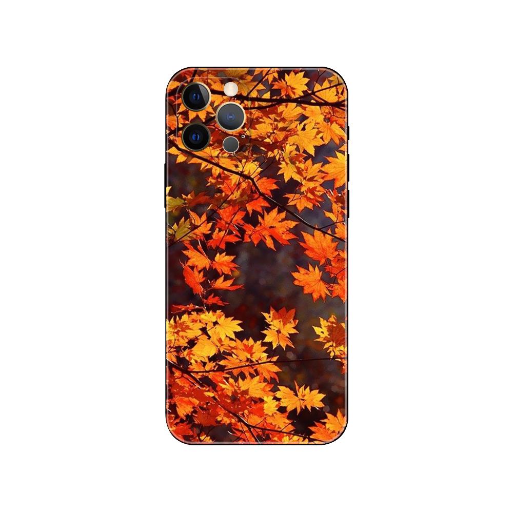 

Осенние листья падают Великолепный чехол для телефона iPhone 5s 2020se 6 6s 7 8 plus x 10 XR XS 11 12 13 mini pro MAX черная задняя крышка из ТПУ iphone 5 5S SE 2016