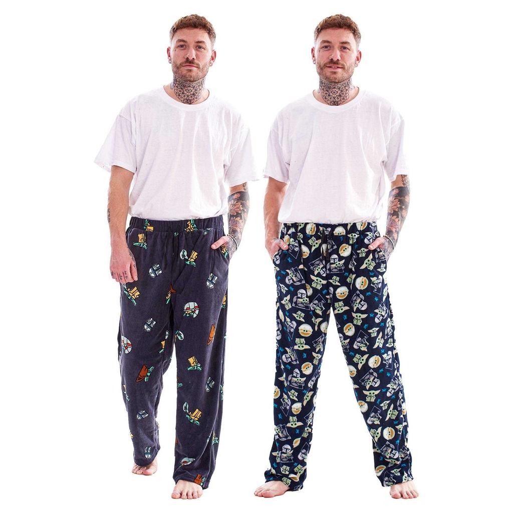 Star Wars Mandalorian Mens Lounge Pants (Pack of 2)