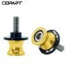 For YAMAHA YZF R1 YZFR1 YZF-R1 R3 R6 R125 MT-03 2PCS 6MM Motorcycle Swing Arm Sliders Spools CNC Swing Arm Stand Screw Paddock
