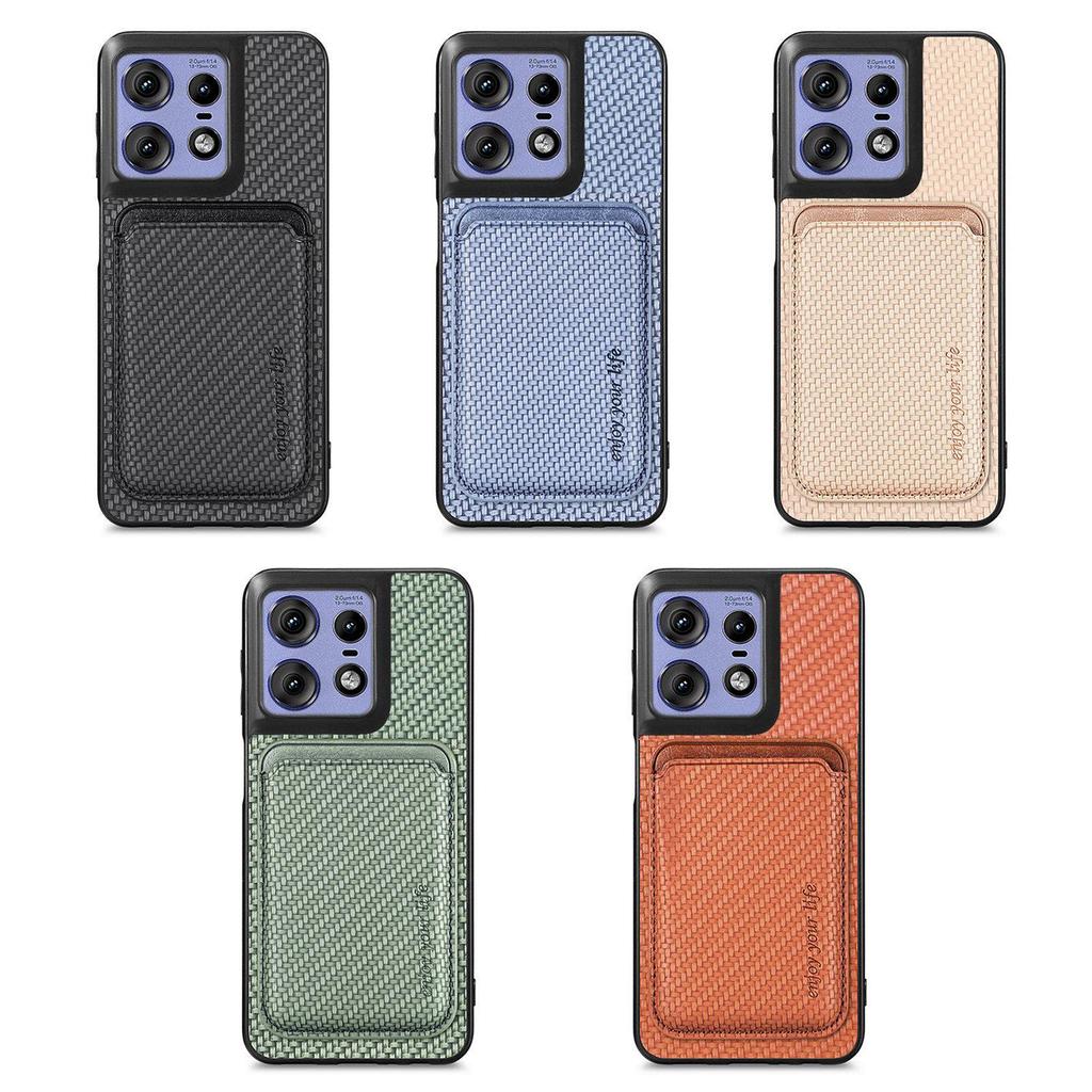 Motorola Edge 60 Fusion Magnetische Hülle mit Hautgefühl und Fallschutz