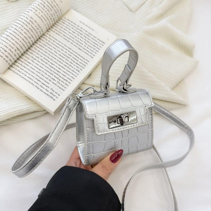 And Fashionable Stylish Small Square Bag With Shoulder Strap For Girl Out Go