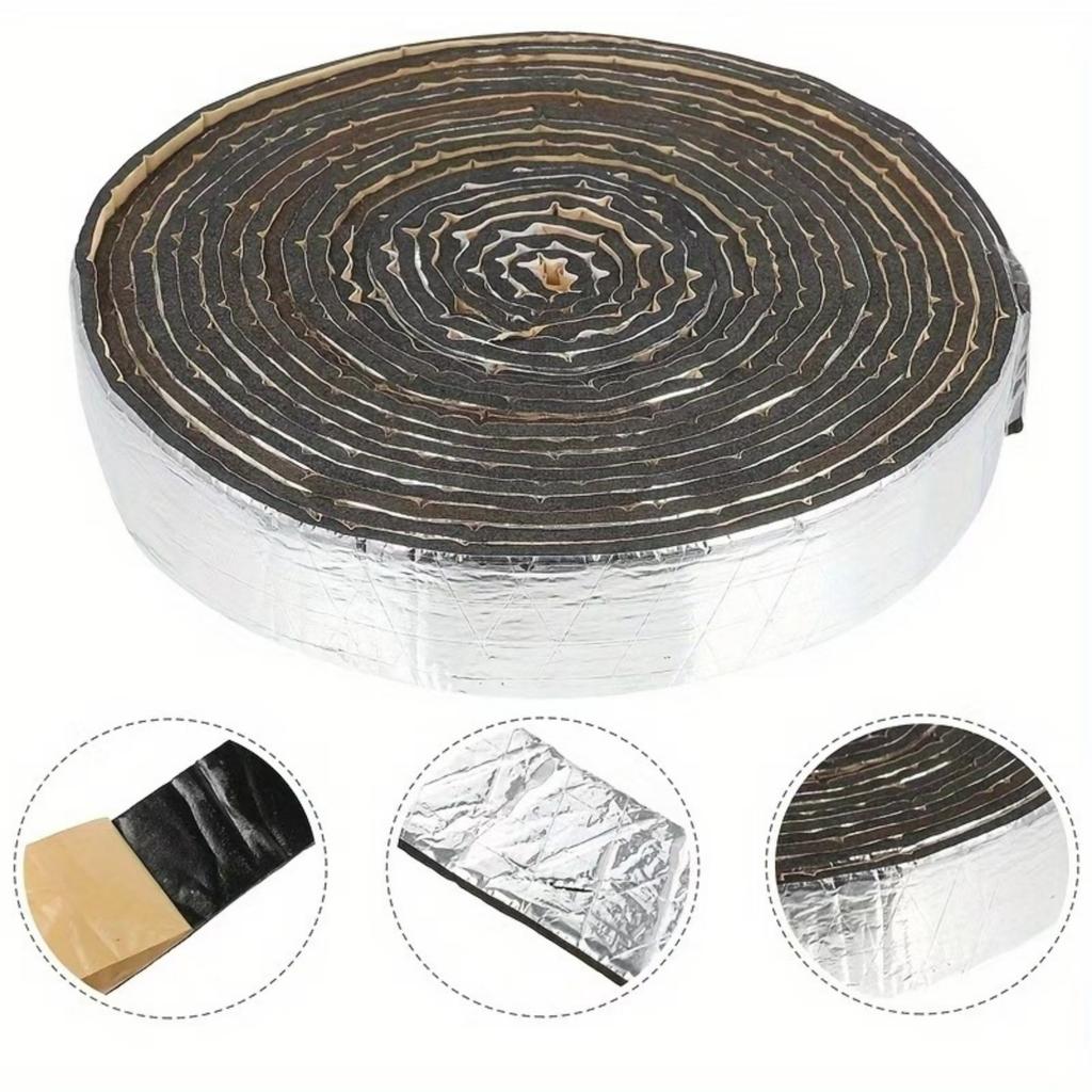 Pipe Insulation Tape, Self-Adhesive Aluminum Foil For Cold Water  In Winter