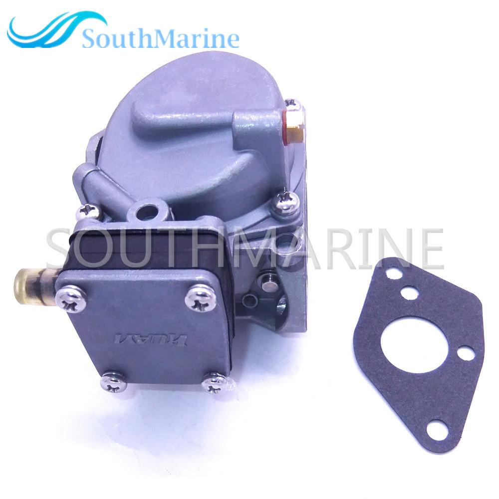 Boat Engine T5-05000500 Carburetor Assy and T8-05000012 Gasket for Parsun HDX Makara T5 T5.8 T4 BM 2-stroke Outboard Motor