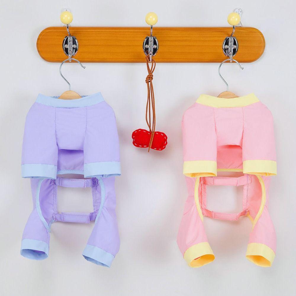 Cooler Hund Vierbeinige Hose Atmungsaktiver Haustier-Jumpsuit Haustierbekleidung Haustierkleidung Frühling