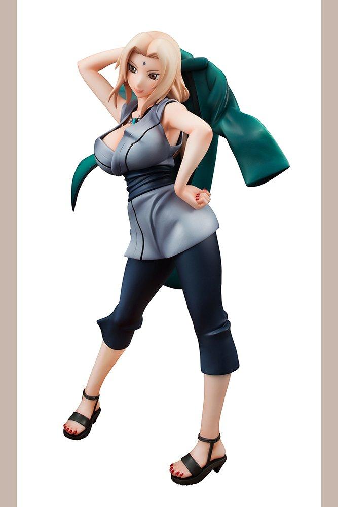 NARUTO Holky NARUTO Shippuden Tsunade 200mm natřená hotová figurka cca. PVC a ABS