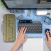 Heavy Duty Travel Dustproof Case Shockproof Portable Storage Bag Replacement for 84 Keys Mechanical Keyboard Accessories