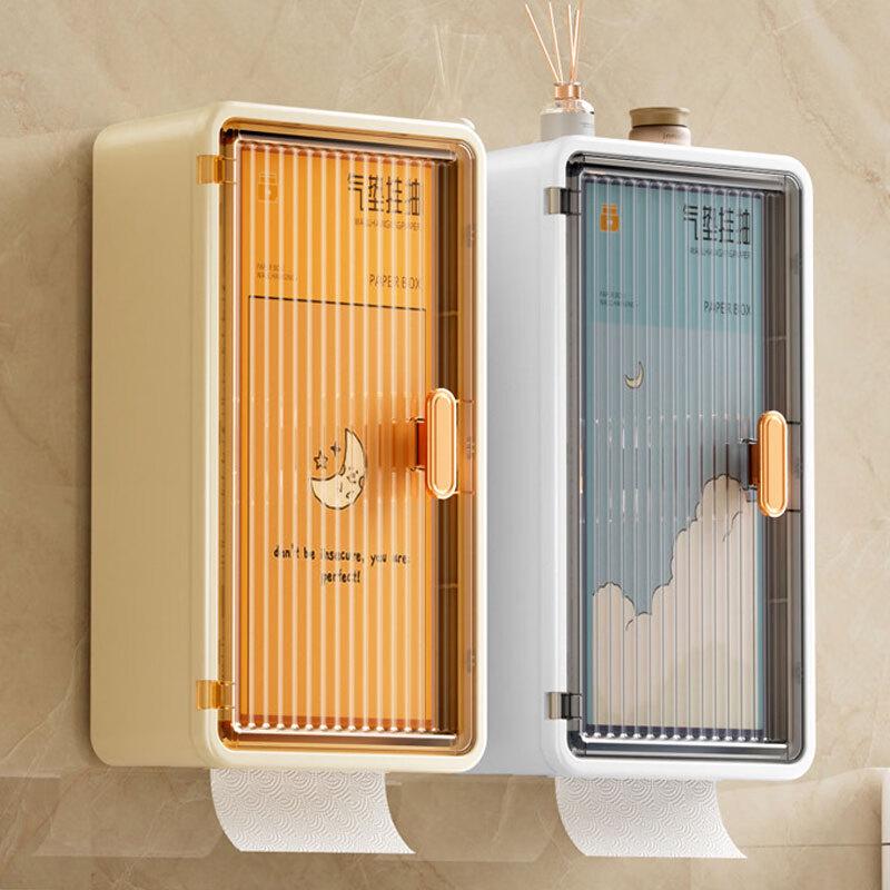 Light Luxury Wall-Mounted Waterproof Tissue Box