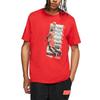 Jordan Flying Logo Print Basketball Sports Short Sleeve T-Shirt Men Tops Red CW0860-657