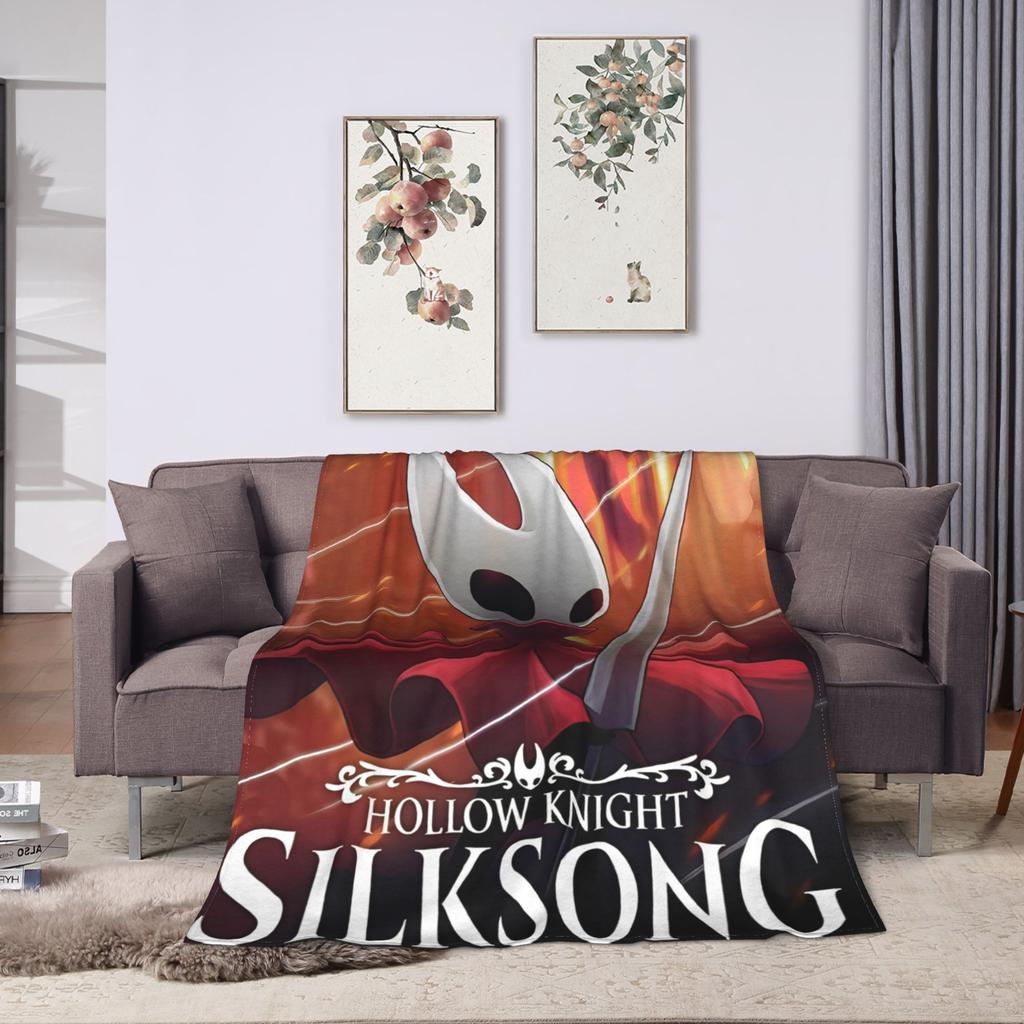 Hollow Knight Silksong The Huntress Blankets Autumn/Winter Breathable Super Soft Throw Blanket for Bedding Car Bedspread
