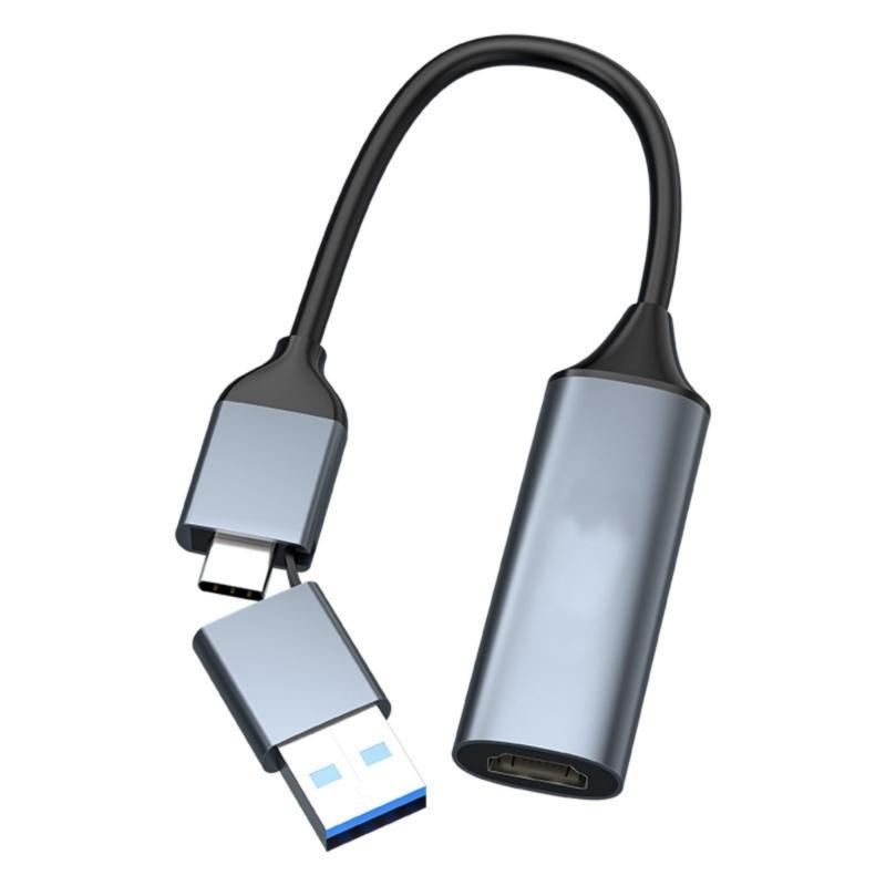 4K USB C to 4K Video Capture Card Durability USB Grabbing Record for Gaming Live Streaming and More