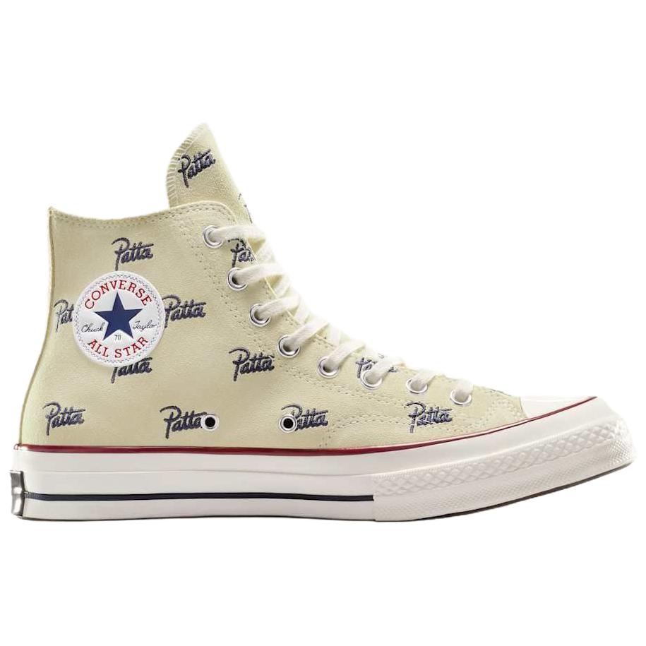 Chuck 70 Patta x Chuck 70 Converse High 'Mini Logo Pack - Natural Ivory' A12831C