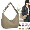 Lässige und leichte Umhängetasche Damen Sommer neu hochwertig Arbeits-Nylon-Pendler-Tasche Sport-Schultertasche