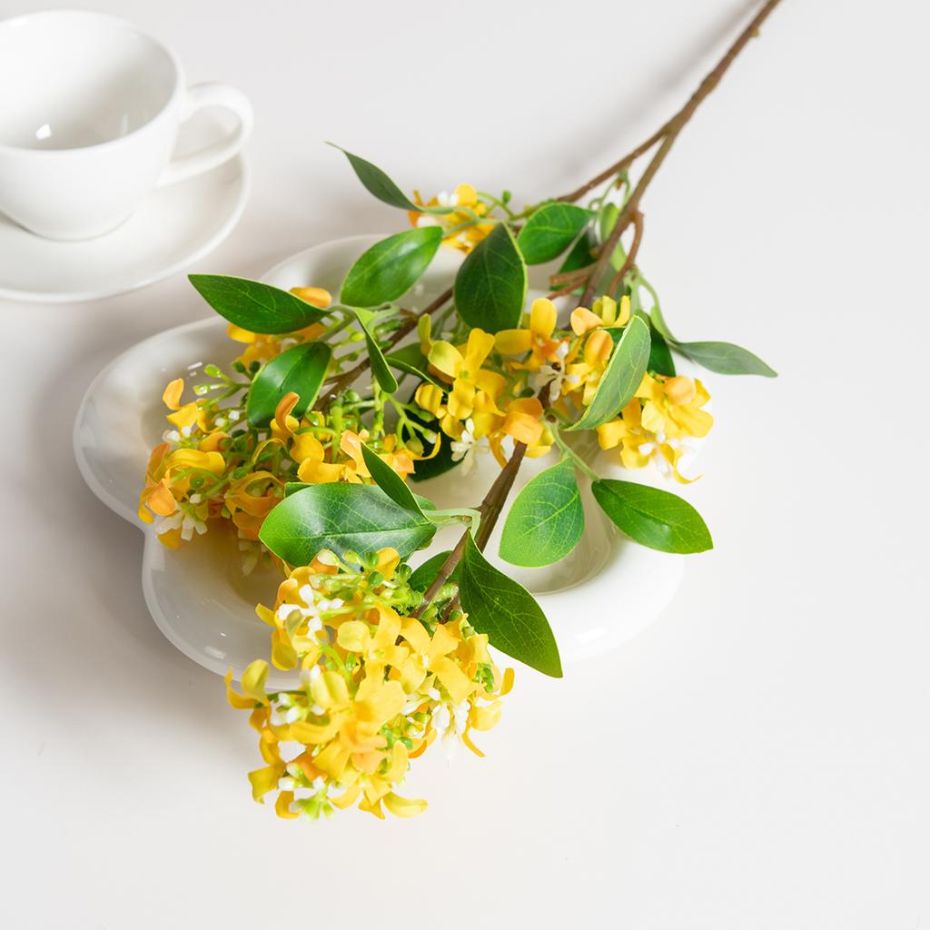 Silk Artificial Lilac Flower Wedding Bridal Bouquet Home Outdoor Garden Arch Diy Gift Box Sale Festival Table Scrapbook Decor