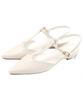 Yours Pointed Toe Mary Jane Mules BFXU1822 Women's LL Ivory