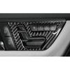 For Benz C-Class 2007-14 Real Carbon Fiber Memory Seat Button Switch Cover Trim