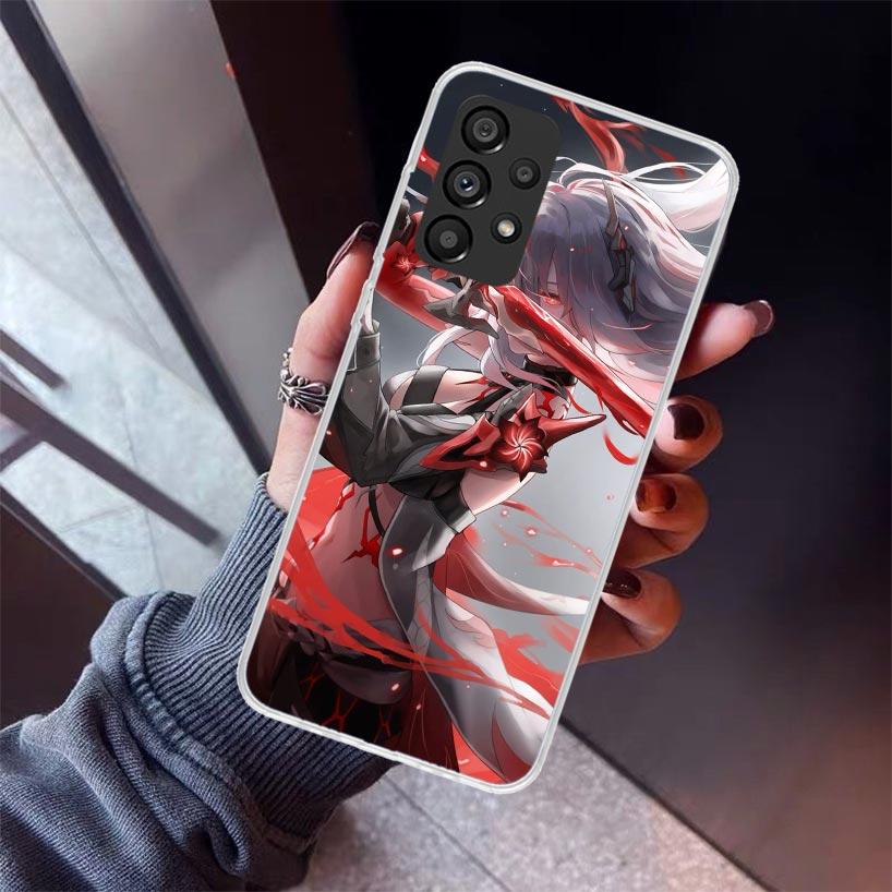 Honkai Star Rail Acheron Phone Case For Samsung Galaxy A17 A57 A37 A16 A26 A36 A56 A15 A25 A35 A55 A14 A13 A54 A53 A34 A24 A33 A