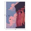 Caryatids at Dusk Throw Blanket Heavy Decoratives Flannel Sleeping Bag Blankets