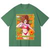 230 Gsm 100% Cotton Dragon Ball V25 Android 21 Waifu Print Unisex Heavy Cotton T Shirt