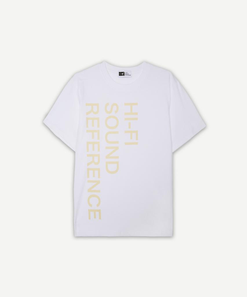 Haipaisaundeulepeoleonseu Lettering Logo T-Shirt, White