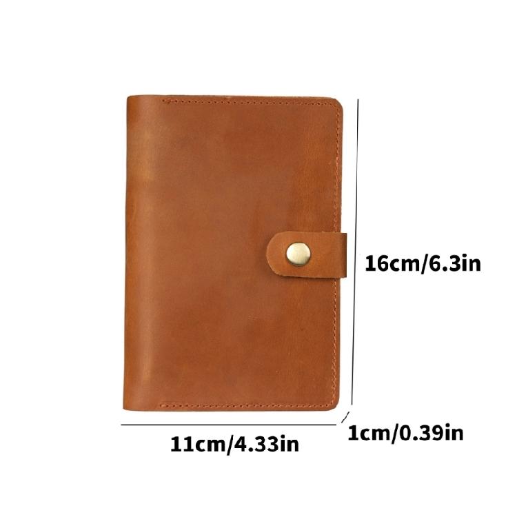 Compact Waterproof PU Leather Passports Holder Organizers For Cards Holder Travel Journal Lightweight Business Essential