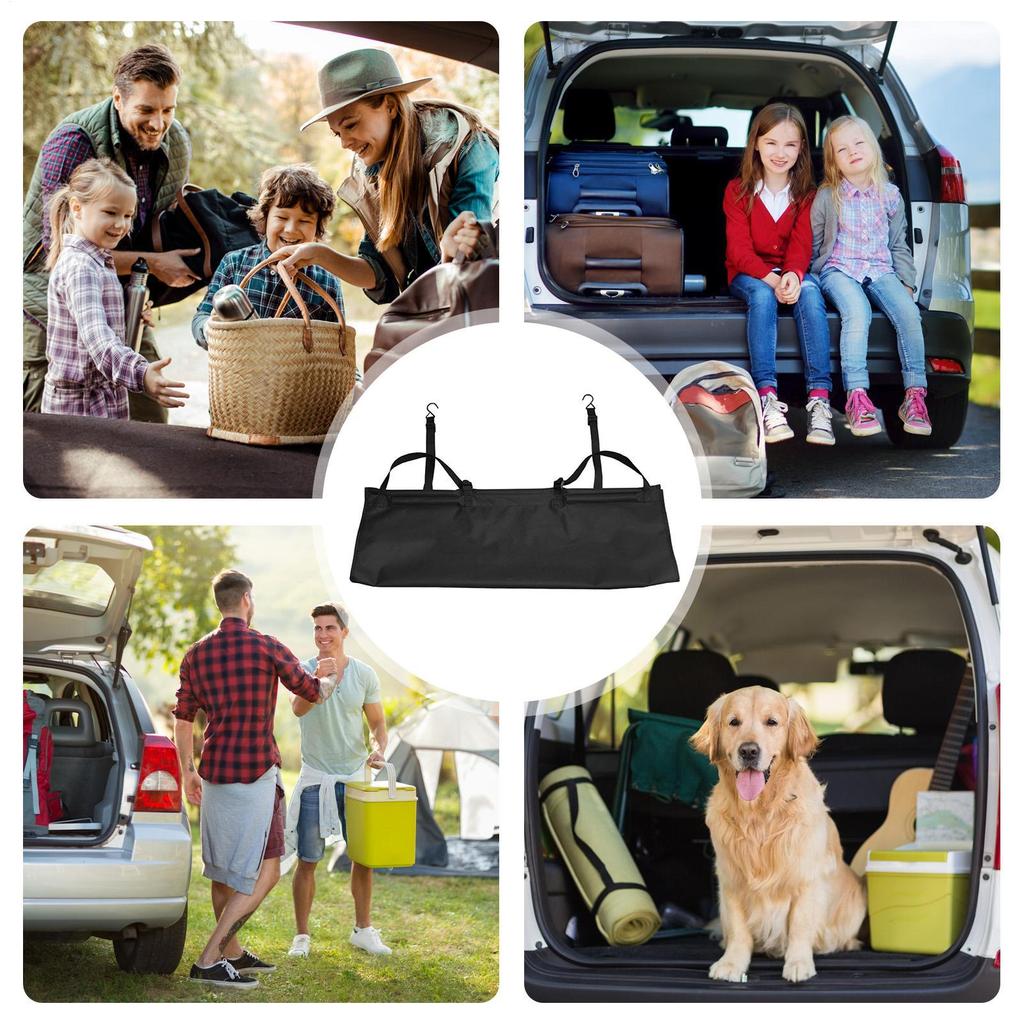 Trunk Organizer For SUV Auto Organizer Bag Baby Toys Storage Bag For Truck Women Men Van Grocery Travel Road Trip Golf Work