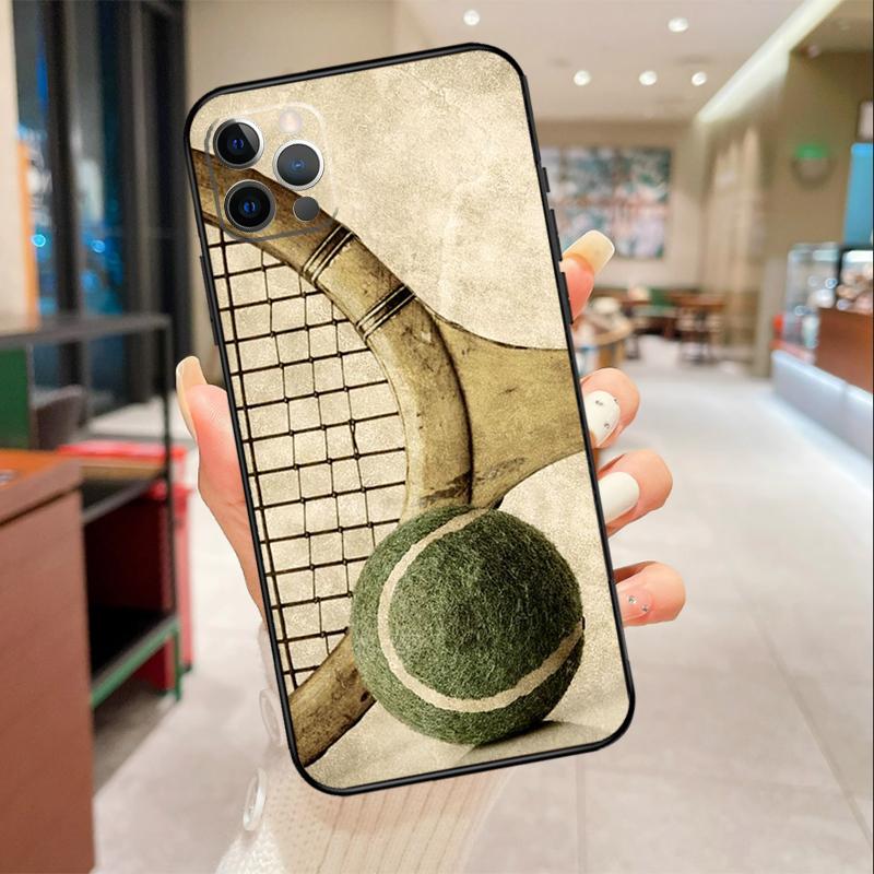 Tennis Balls Phone Case For iPhone 17 16 15 14 13 11 12 Pro Max mini 16 Plus 16e 17 Air Protective Cover