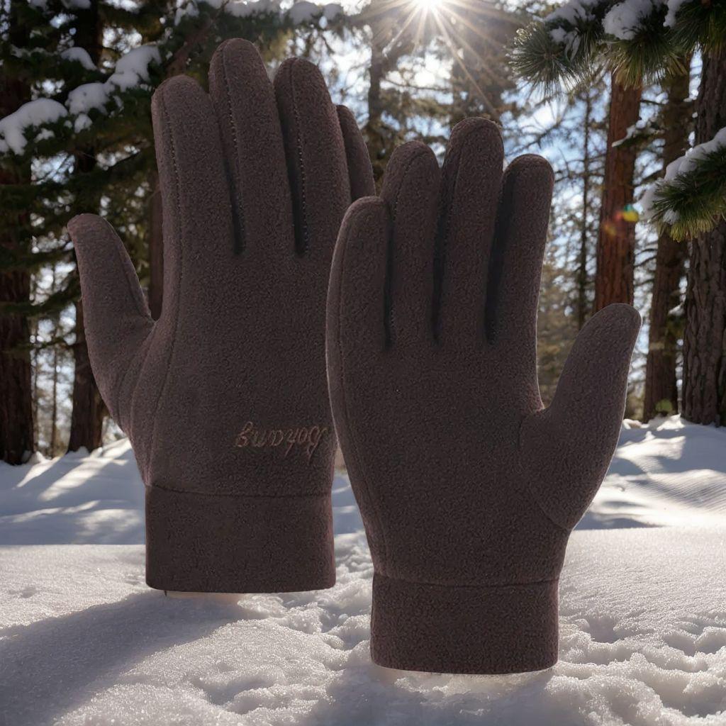 

New Outdoor Riding Gloves Windproof Full Finger Sports Gloves One Size